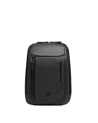  Piquadro - Borsello uomo porta iPad®mini in tessuto riciclato
