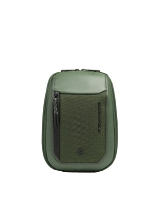  Piquadro - Borsello uomo porta iPad®mini in tessuto riciclato
