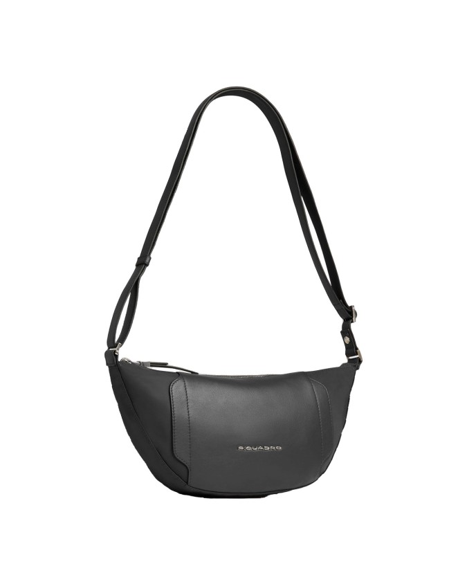  Piquadro - Marsupio donna in tessuto riciclato e pelle Circle