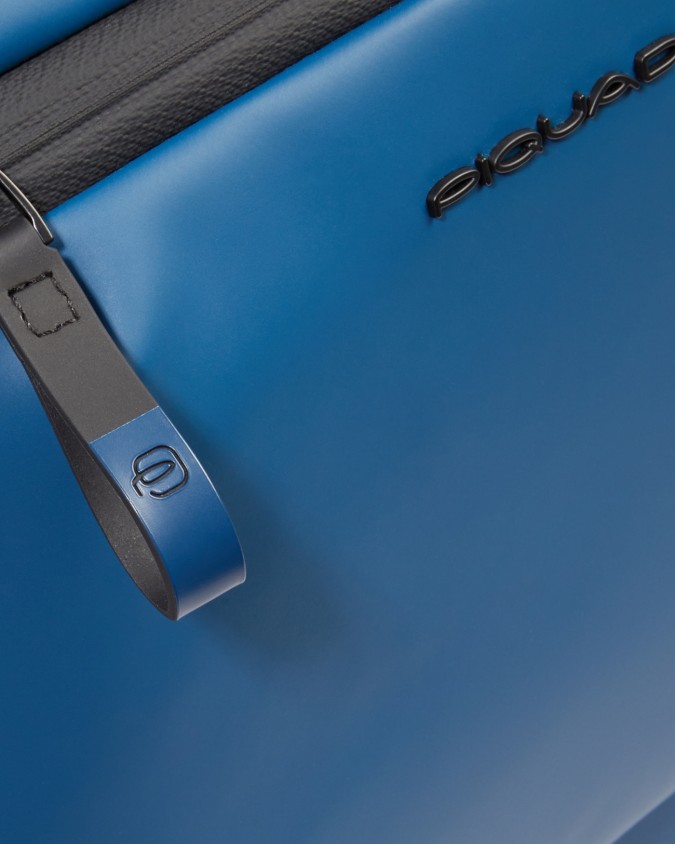  Piquadro - Zaino Roll-Top Porta Pc 15.6'' in Tessuto