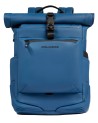  Piquadro - Zaino Roll-Top Porta Pc 15.6'' in Tessuto