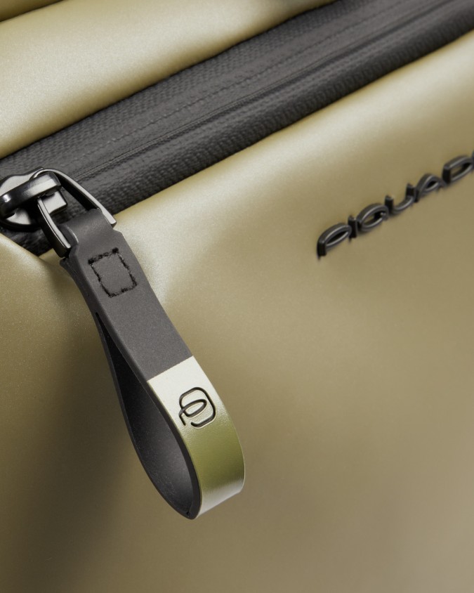 Piquadro - Zaino Roll-Top Porta Pc 15.6'' in Tessuto