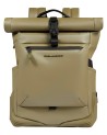  Piquadro - Zaino Roll-Top Porta Pc 15.6'' in Tessuto