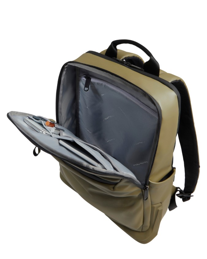  Piquadro - Zaino porta pc 14'' in tessuto impermeabile Corner