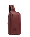  Piquadro - Zaino monospalla uomo in pelle porta iPad® RFID