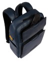  Piquadro - Zaino da viaggio in pelle porta pc 13.3'' con tasca