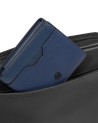  Piquadro - Zaino da viaggio in pelle porta pc 13.3'' con tasca