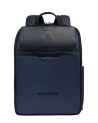  Piquadro - Zaino da viaggio in pelle porta pc 13.3'' con tasca