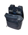 Piquadro - Zaino da viaggio in pelle personalizzabile porta pc 15.6" Solm