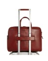 Piquadro - Laptoptasche aus Solm-Leder mit zwei Tragegriffen für 15,6-Zoll-Laptops