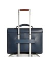  Piquadro - Ventiquattrore in pelle con patta porta pc 15.6''
