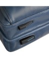  Piquadro - Ventiquattrore in pelle con patta porta pc 15.6''