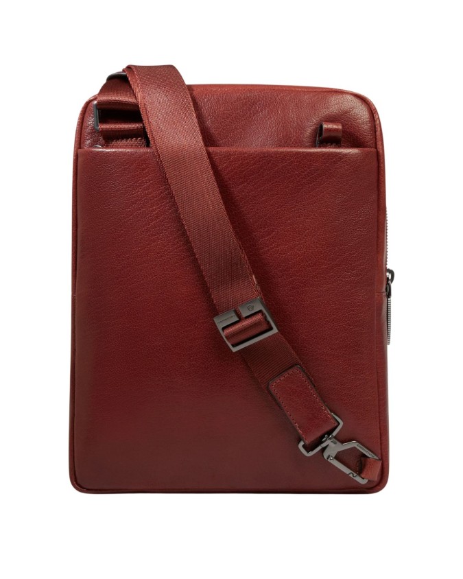 Piquadro - Borsello uomo in pelle porta iPad® con protezione RFID Solm