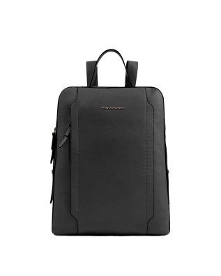  Piquadro - Zaino donna in pelle porta pc 15,6'' con protezione