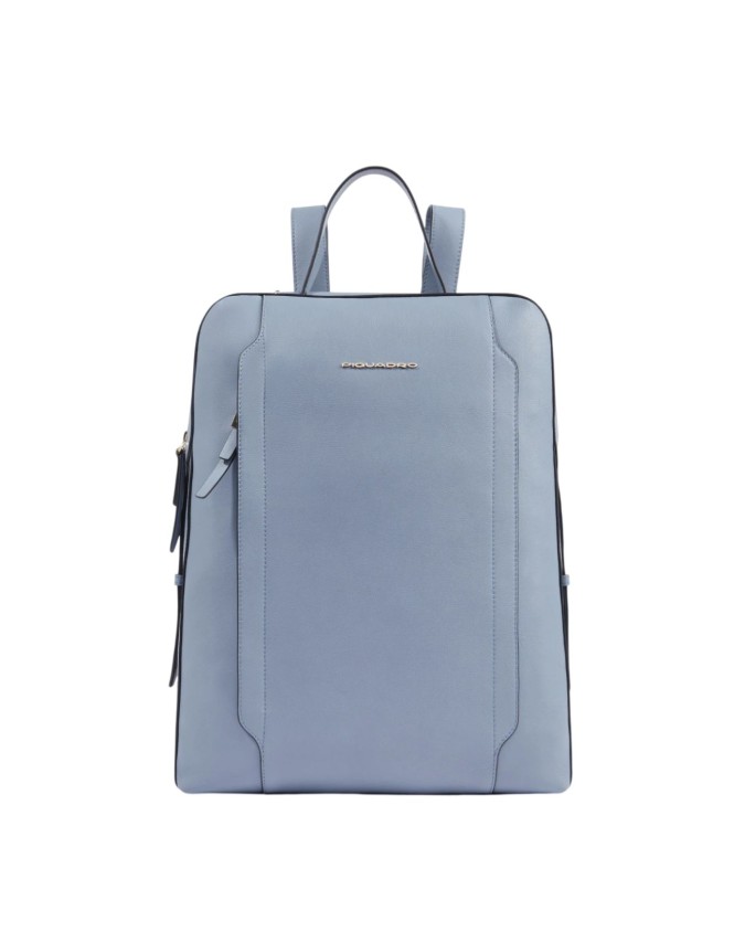  Piquadro - Zaino donna in pelle porta pc 15,6'' con protezione