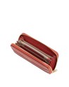 Piquadro - Portafoglio donna ziparound in pelle 4 soffietti