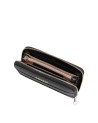 Piquadro - Women's zip-around leather wallet with 4 gussets