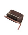 Piquadro - Portafoglio donna 4 soffietti con zip in pelle