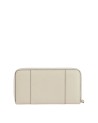 Piquadro - Damenbrieftasche aus Leder mit 4 Fächern und Reißverschluss
