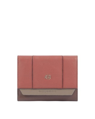 Piquadro - Große Damen-Lederbrieftasche Circle -...