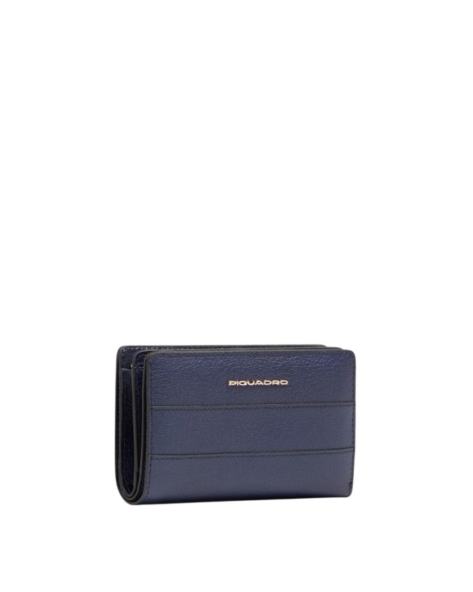  Piquadro - Portafoglio donna medio in pelle RFID