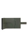 Piquadro - Portacarte uomo automatico in metallo e tessuto gommato Corner