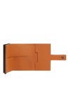 Piquadro - Corner Automatic Men's Card Holder in Metal and Rubberized Fabric