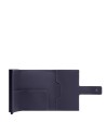 Piquadro - Corner Automatic Men's Card Holder in Metal and Rubberized Fabric