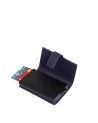 Piquadro - Automatisches Geldzeug für Herren aus Metall und gummiertem Stoff, Modell Corner