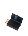 Piquadro - Portacarte uomo automatico in metallo e pelle protezione RFID AEL