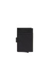Piquadro - Portacarte uomo automatico in metallo e pelle protezione RFID AEL