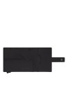 Piquadro - Portacarte uomo automatico in metallo e pelle protezione RFID AEL