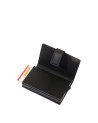 Piquadro - Portacarte uomo automatico in metallo e pelle protezione RFID AEL