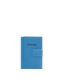 Piquadro - Corner Automatic Men's Card Holder in Metal and Rubberized Fabric