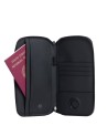 Piquadro - Porta passaporto in tessuto con zip Piquadro x Ducati
