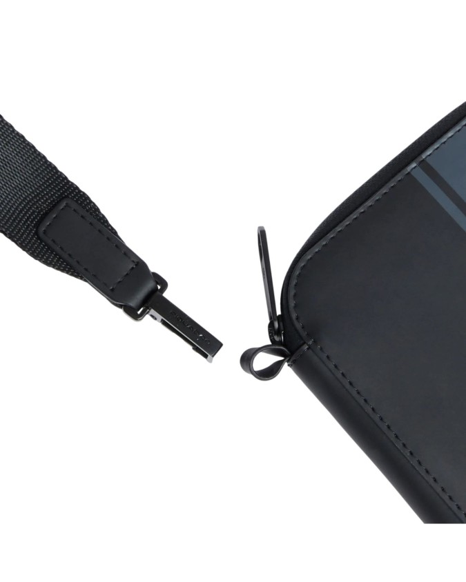 Piquadro - Porta passaporto in tessuto con zip Piquadro x Ducati