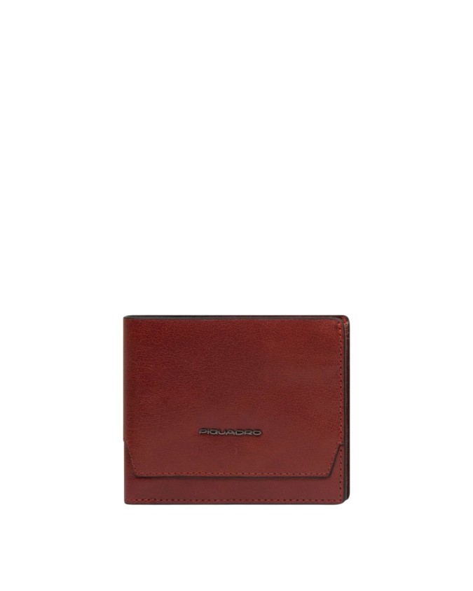 Piquadro - Portafogli uomo in pelle con volantino staccabile Solm
