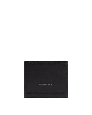  Piquadro - Portafogli uomo in pelle con volantino staccabile