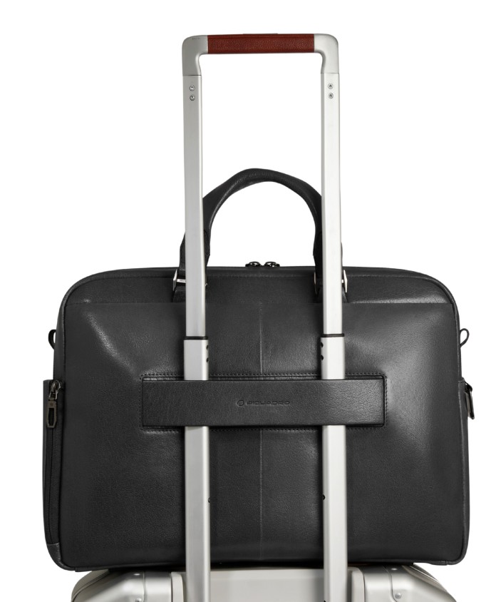 Piquadro - Ledertasche mit zwei...
