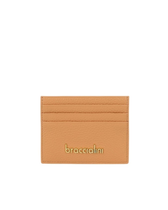  Braccialini - Porta carte di credito donna in pelle Basic