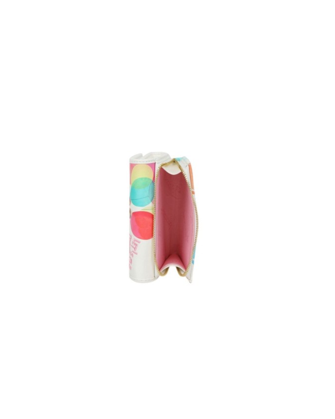 Braccialini - Portafoglio piccolo in simil pelle con stampa cuccioli Allround