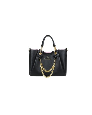 Braccialini - Borsa a mano in simil pelle con catena gioiello Amy 2