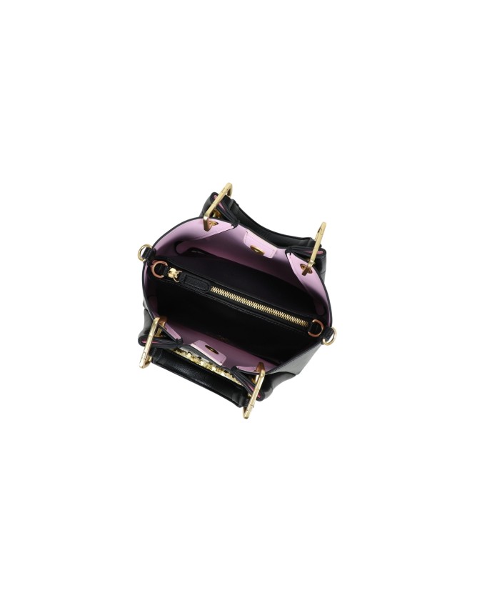 Braccialini - Borsa a mano in simil pelle con catena gioiello Amy