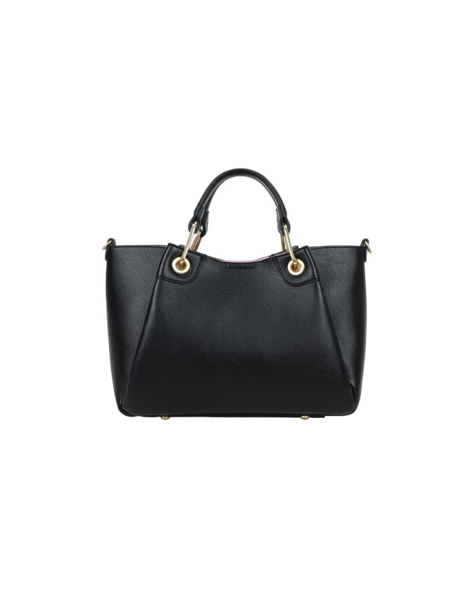 Braccialini - Borsa a mano media in simil pelle con catena gioiello Amy