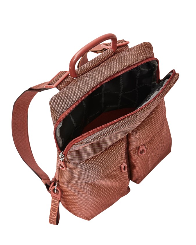 Mandarina Duck - Women's backpack with two front pockets, made