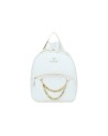 Braccialini - Amy faux leather women's backpack with a jeweled chain