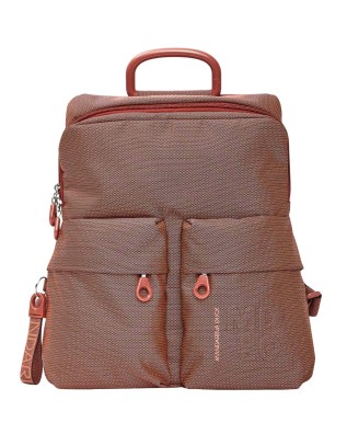  Mandarina Duck - Zaino donna con doppia tasca frontale in