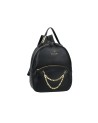 Braccialini - Amy faux leather women's backpack with a jeweled chain