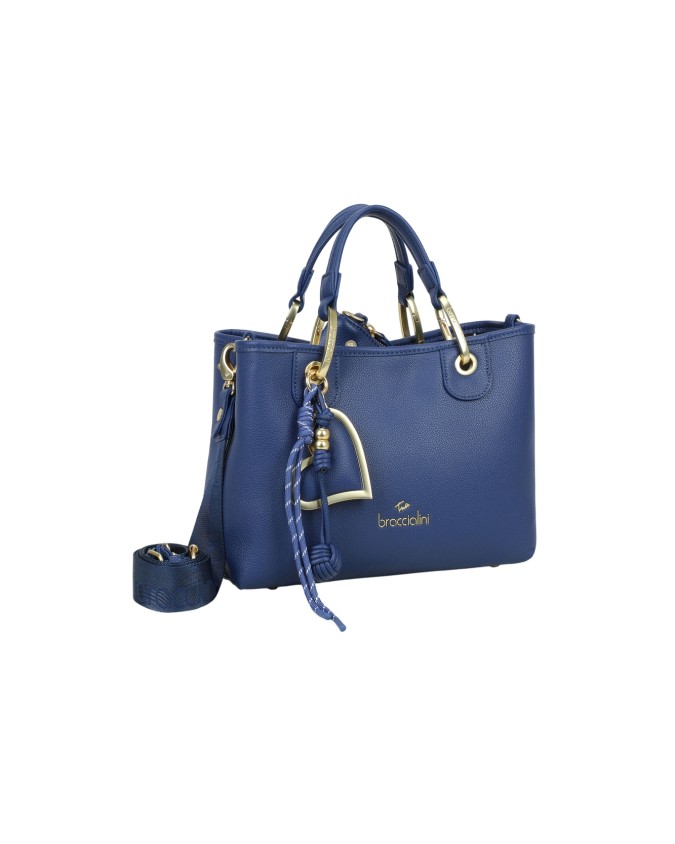 Braccialini - Borsa a mano piccola in simil pelle con tracolla Beth