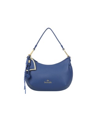  Braccialini - Borsa a spalla in simil pelle con charm Beth
